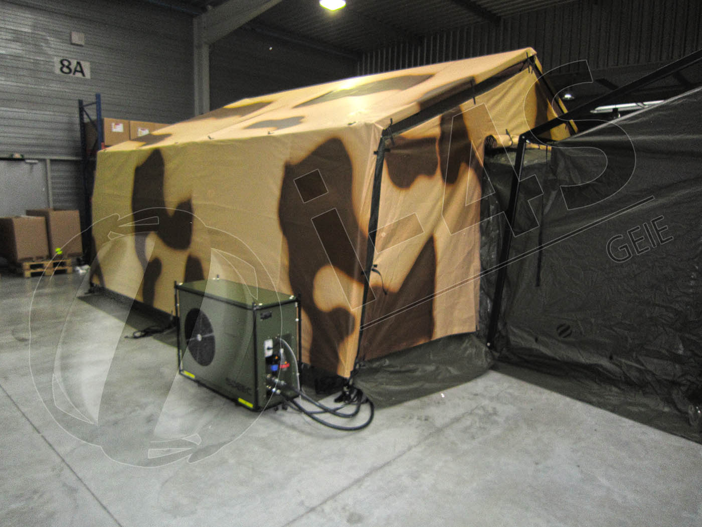 Climatiseur de tente militaire, Climatiseur réversible mobile