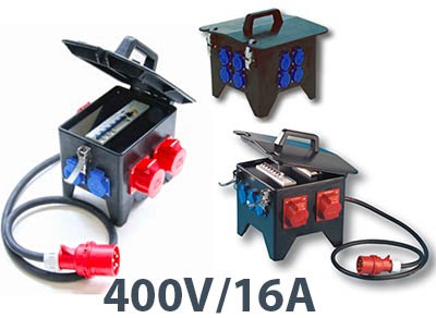 Coffret 400V / 16A