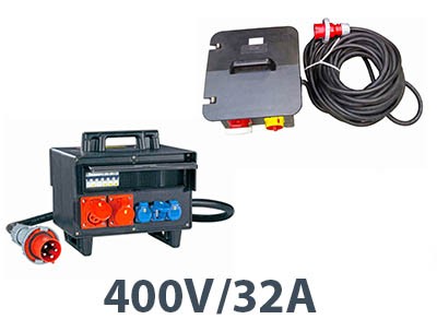 Coffret 400V / 32A